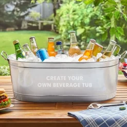 Create Your Own Beverage Tub .product-info-decoration { display: inline-flex; justify-content: space-between; align-items: center; border-radius: 0.4rem; background-color: #E8E8E8; padding: 0.2rem 0.4rem; font-size: 1.4rem; line-height: 1.6rem; font-weight: var(--font-weight-semibold); letter-spacing: 0.042rem; text-transform: uppercase; --decoration-icon-url: ''; /* will be dynamically set */}.product-info-decoration.badge-icon::before { content: ''; width: 2rem; height: 2rem; background: var(--decoration-icon-url) no-repeat; background-size: 100% 100%; display: block; margin-right: 0.4rem;} Laser Engraved