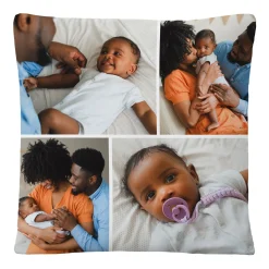 Create Your Own Collage Throw Pillow