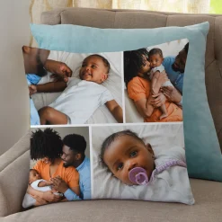 Create Your Own Collage Throw Pillow