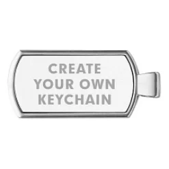 Create Your Own Dog Tag Keychain