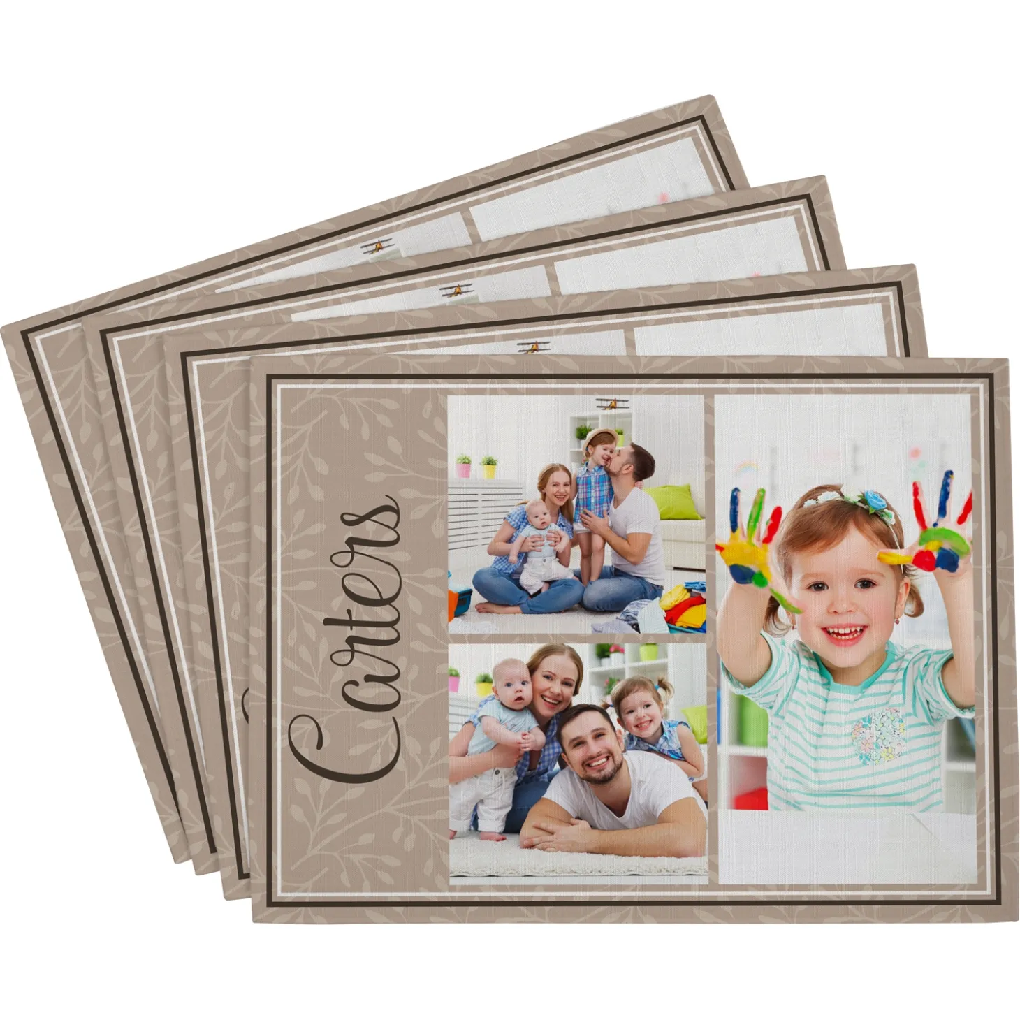 Create Your Own Photo Table Runner & Placemats