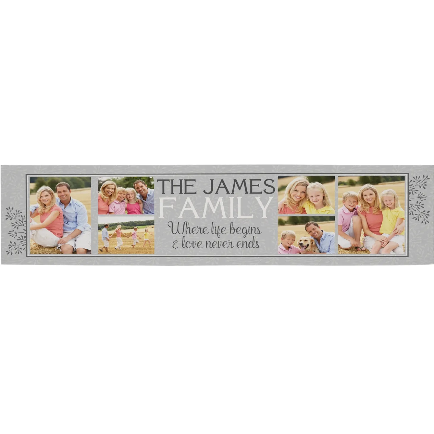 Create Your Own Photo Table Runner & Placemats