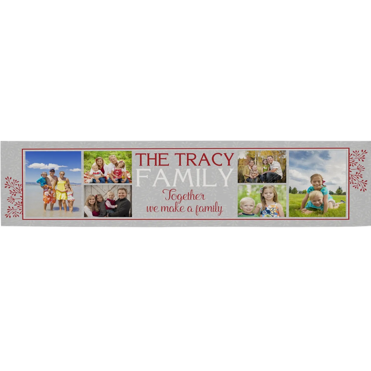 Create Your Own Photo Table Runner & Placemats