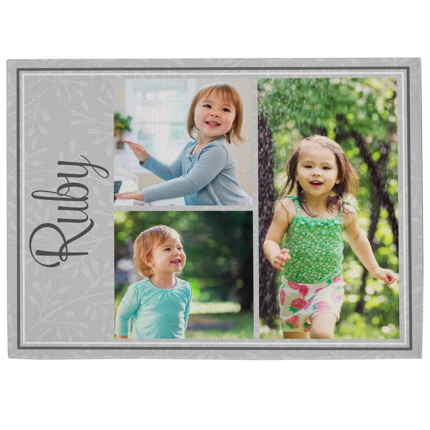 Create Your Own Photo Table Runner & Placemats