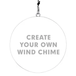 Create Your Own Round Wind Chime 30"