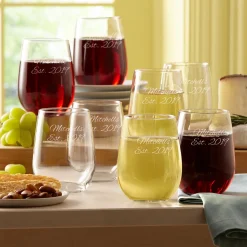 Create Your Own Stemless Wine Glass