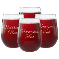 Create Your Own Stemless Wine Glass
