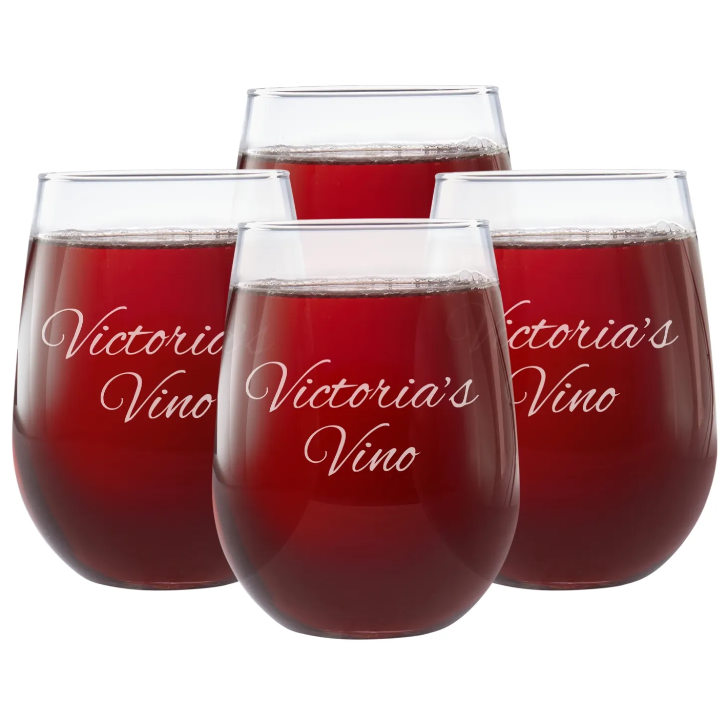 Create Your Own Stemless Wine Glass