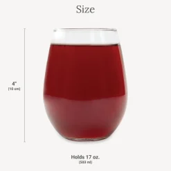 Create Your Own Stemless Wine Glass
