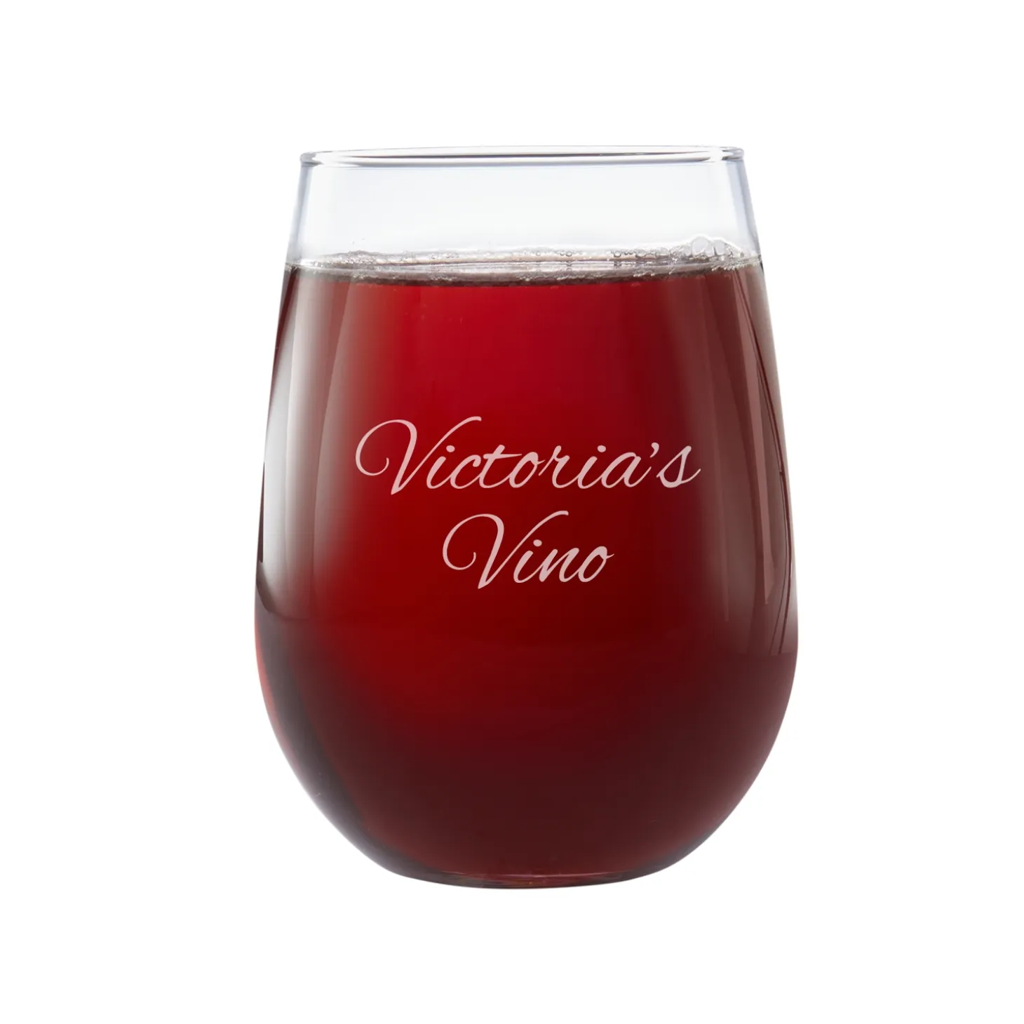 Create Your Own Stemless Wine Glass