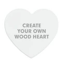 Create Your Own Wood Heart