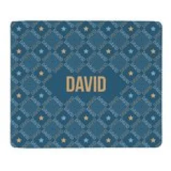 Crisscross Name Plush Blanket