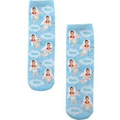 Cupid Photo Socks
