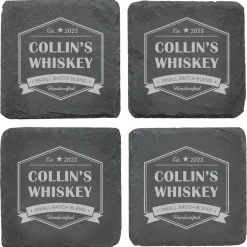 Custom Blend Slate Coasters
