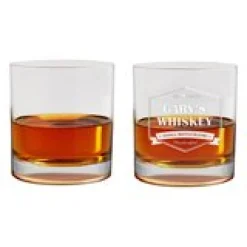Custom Blend Whiskey Glass Set