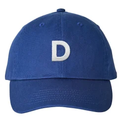 Custom Initial Embroidered Hat
