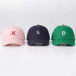 Custom Initial Embroidered Hat