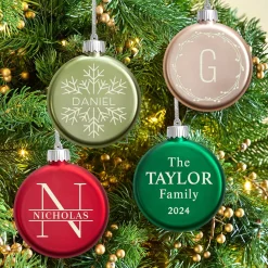 Custom Light-Up Glass Ornament