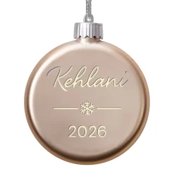 Custom Light-Up Glass Ornament