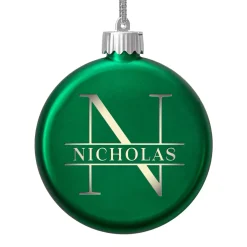 Custom Light-Up Glass Ornament