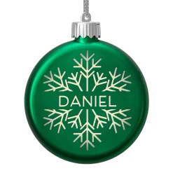 Custom Light-Up Glass Ornament