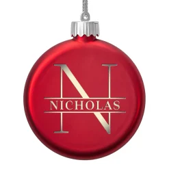 Custom Light-Up Glass Ornament