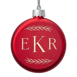 Custom Light-Up Glass Ornament