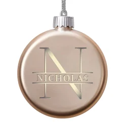 Custom Light-Up Glass Ornament