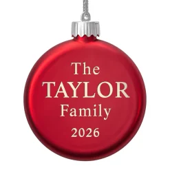 Custom Light-Up Glass Ornament