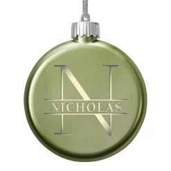 Custom Light-Up Glass Ornament