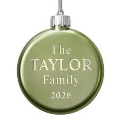 Custom Light-Up Glass Ornament