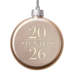 Custom Light-Up Glass Ornament