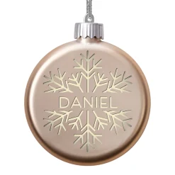 Custom Light-Up Glass Ornament