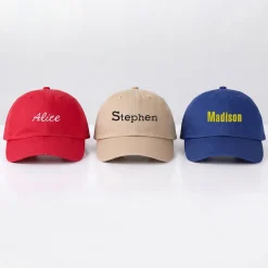 Custom Name Embroidered Hat