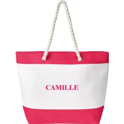 Custom Name Nautical Beach Bag