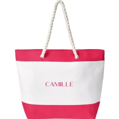Custom Name Nautical Beach Bag