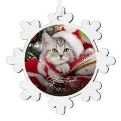 Custom Photo Wood Ornament