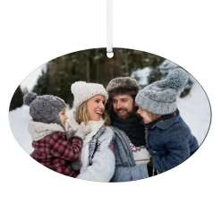 Custom Photo Wood Ornament