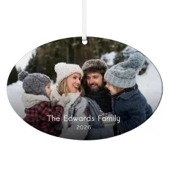 Custom Photo Wood Ornament