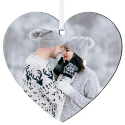 Custom Photo Wood Ornament