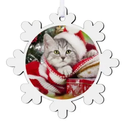 Custom Photo Wood Ornament