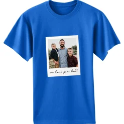 Custom Polaroid Photo T-Shirt