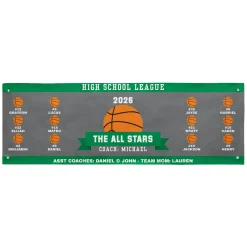 Custom Sport Team Banner