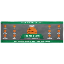 Custom Sport Team Banner