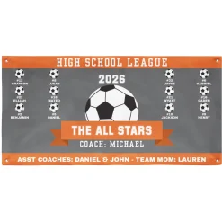 Custom Sport Team Banner