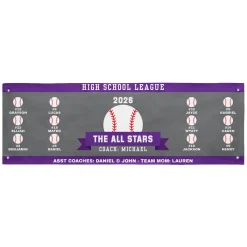 Custom Sport Team Banner