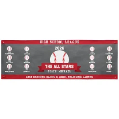 Custom Sport Team Banner