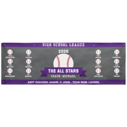 Custom Sport Team Banner