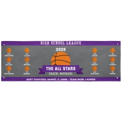 Custom Sport Team Banner