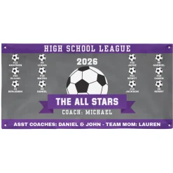 Custom Sport Team Banner